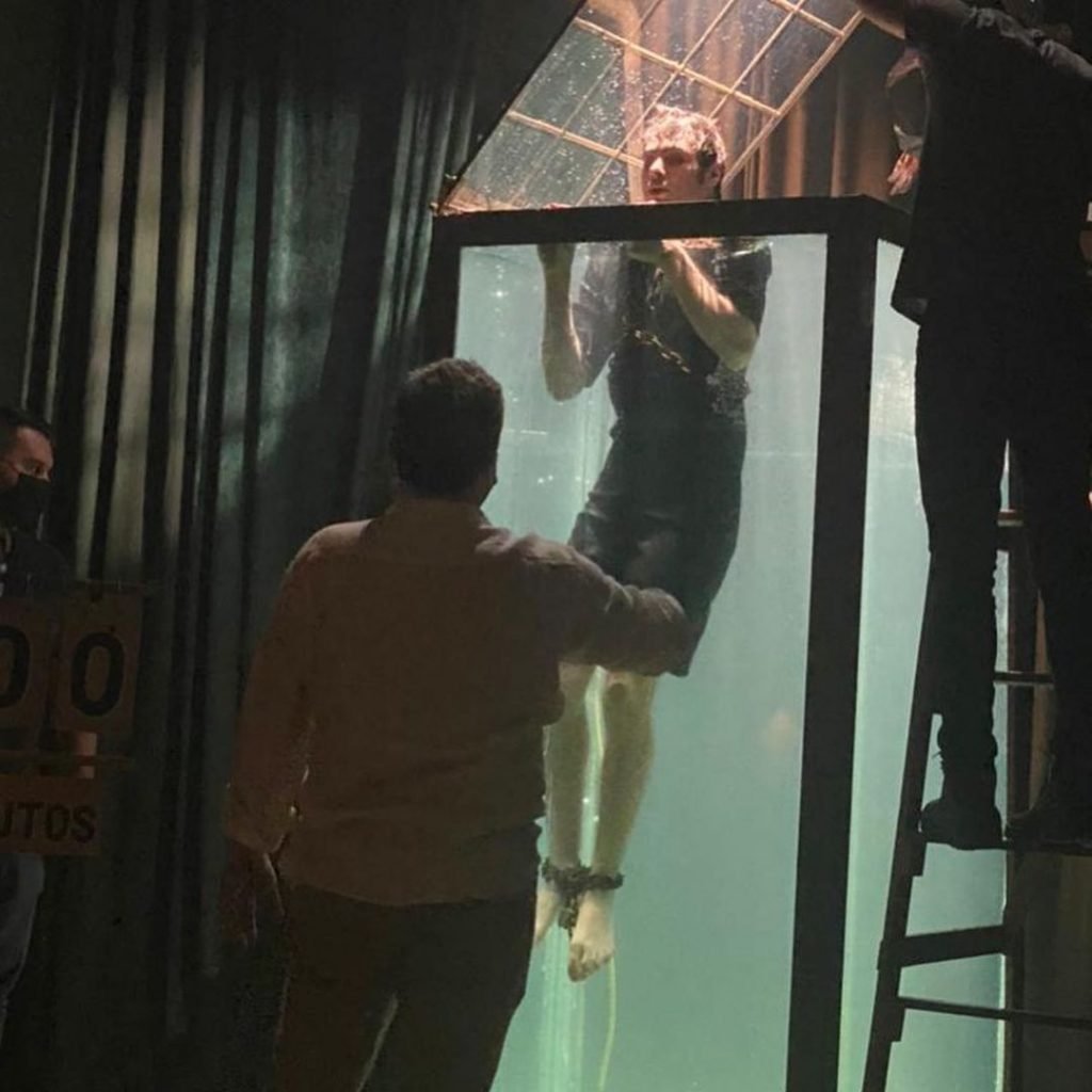 Imagem dos bastidores de Além da Ilusão