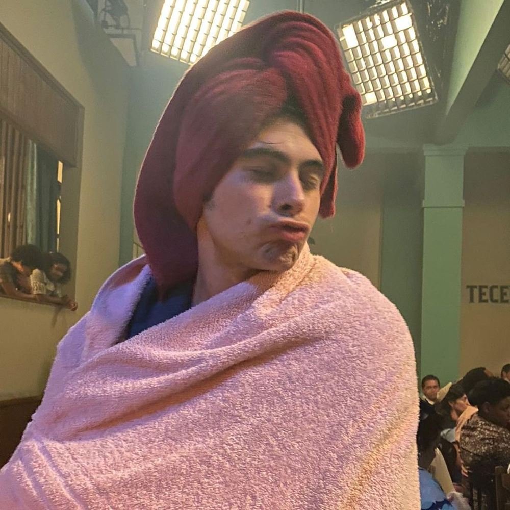 Imagem dos bastidores de Além da Ilusão