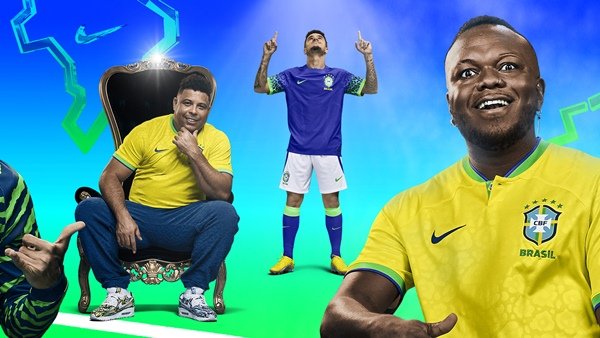 Campanha de divulgação da nova camisa da Seleção de Futebol Brasileira