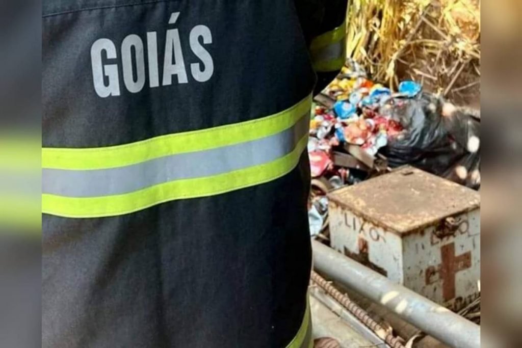 técnicos averigual suspeita de fonte de césio 137 armazenada em quintal de residência em anápolis, goiás