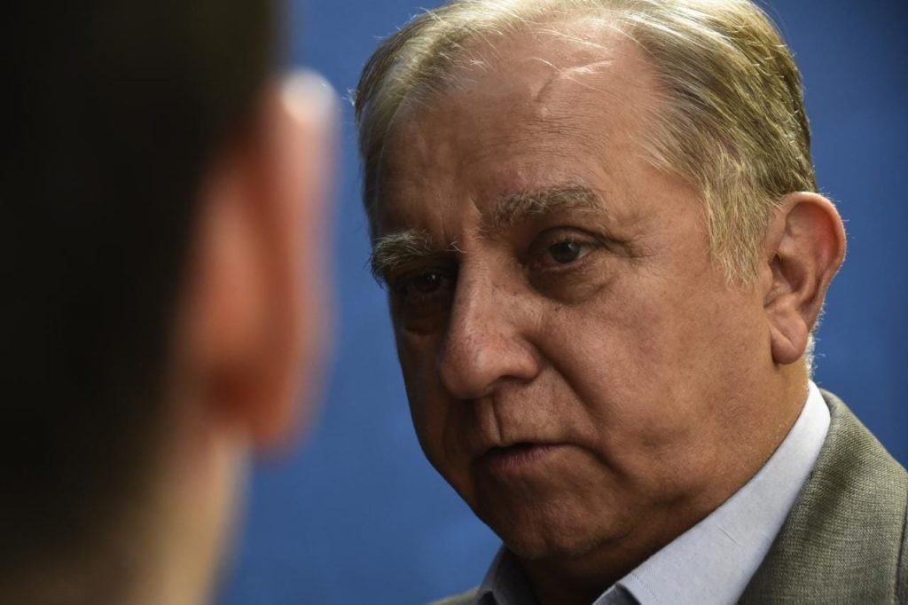 Senador Izalci Lucas, candidato ao governo do Distrito Federal concede entrevista para o Metrópoles