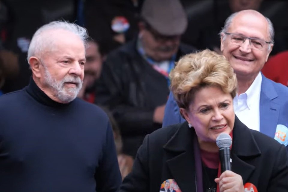 Comício de Lula no Anhagabaú