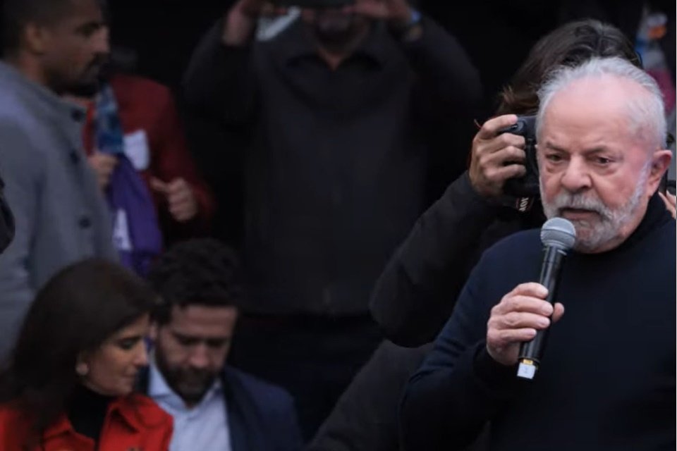 Comício de Lula no Anhagabaú