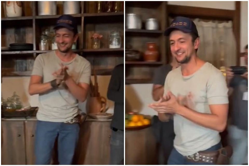 Irandhir Santos ganha festa surpresa do elenco de Pantanal | Metrópoles