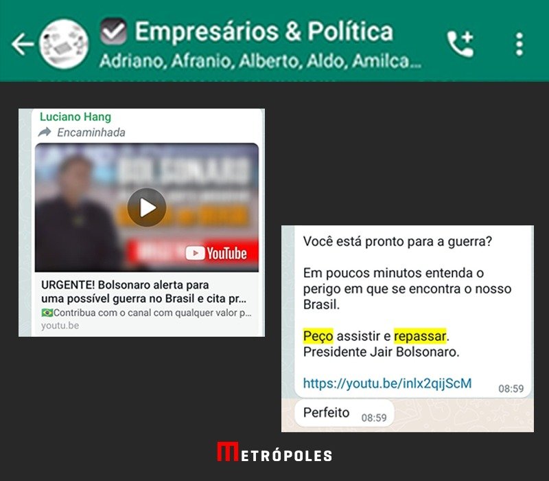Luciano Hang WhatsApp