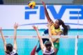 Ana Cristina atuando pela Seleção Brasileira de vôlei - Metrópoles