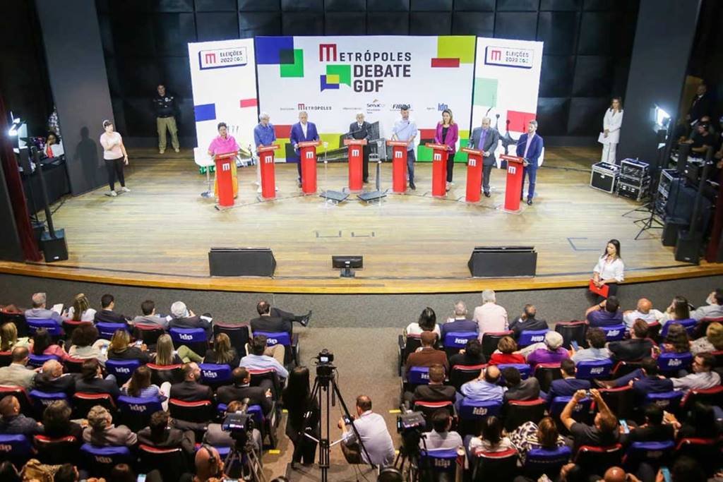 Debate Metrópoles GDF 2022