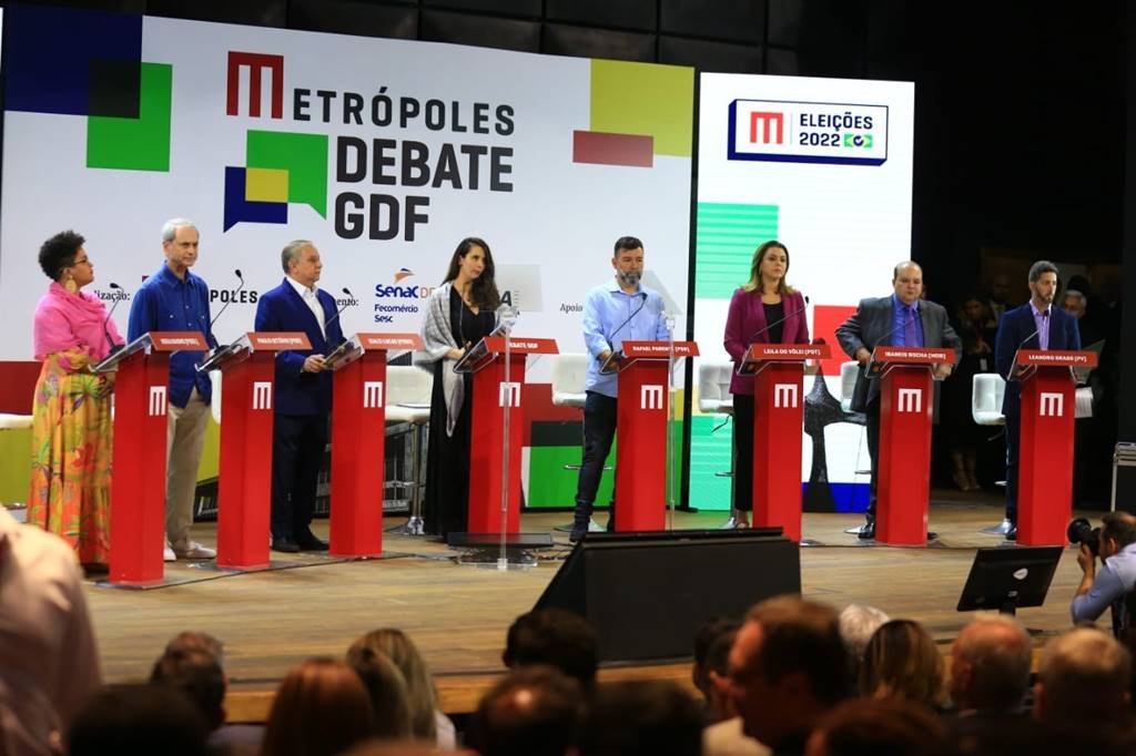 Debate Metrópoles GDF 2022