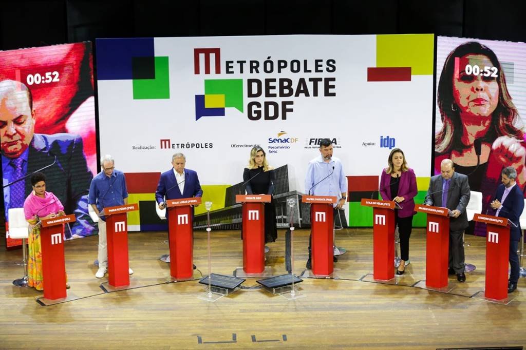 Debate Metrópoles GDF 2022