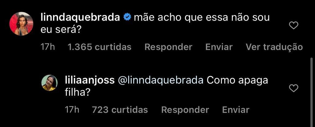 Print do Instagram