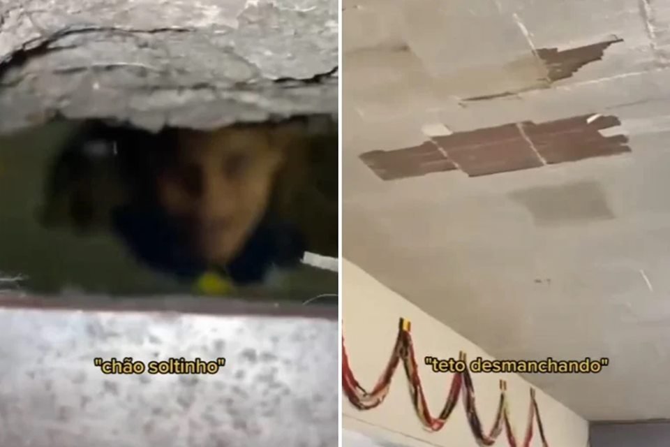 Com vídeo no TikTok, alunos expõem buracos e conseguem reparar escola