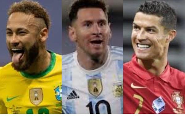 Figurinhas Legend Ouro Neymar Messi Cristiano Ronaldo Mbappé