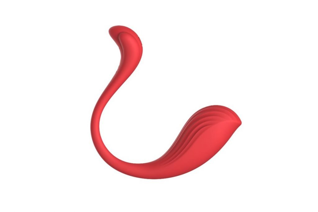 foto colorida de vibrador rosa