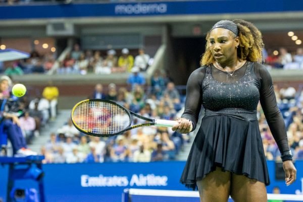 Serena Williams atuando no US Open - Metrópoles