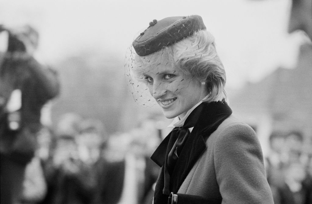 Diana, Princess of Wales (1961 - 1997), visits Colston's School in Bristol, UK, 19th November 1983. (Photo by Len Trievnor/Daily Express/Hulton Archive/Getty Images)