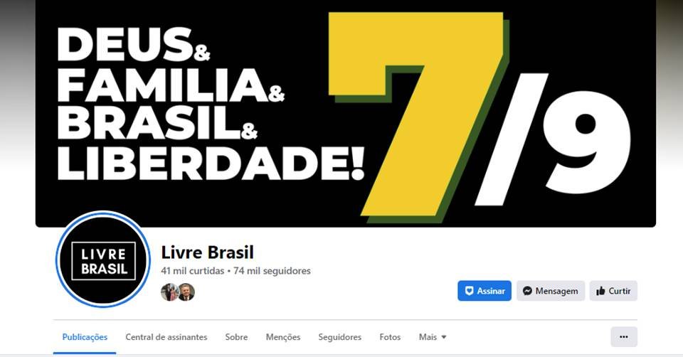 Protesto 7 de setembro