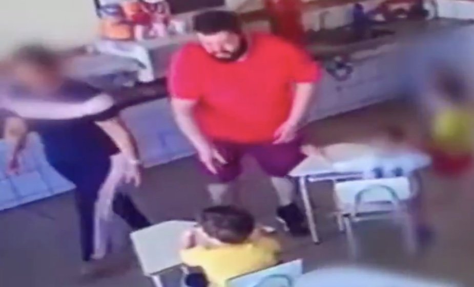 Luiz Henrique, de 2 anos, foi agredido por volta das 11h dessa sexta-feira (2/9) com tapas no rosto e chacoalhões na cabeça