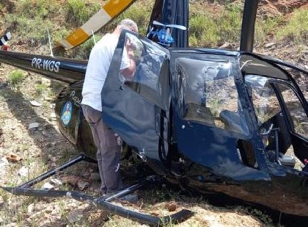 Acidente de helicóptero com deputado federal Jonga Bacelar 3