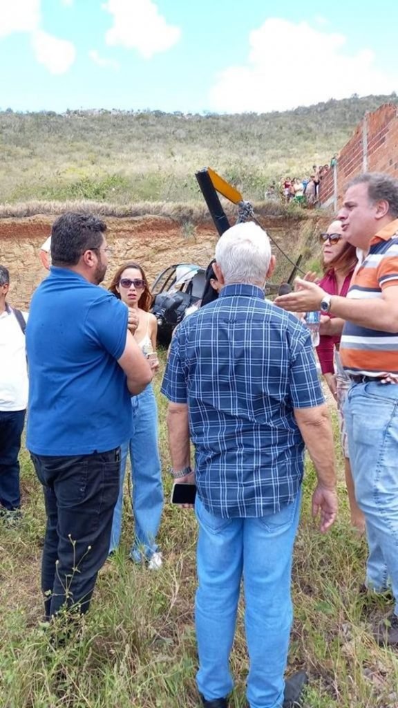 Acidente de helicóptero com deputado federal Jonga Bacelar 3