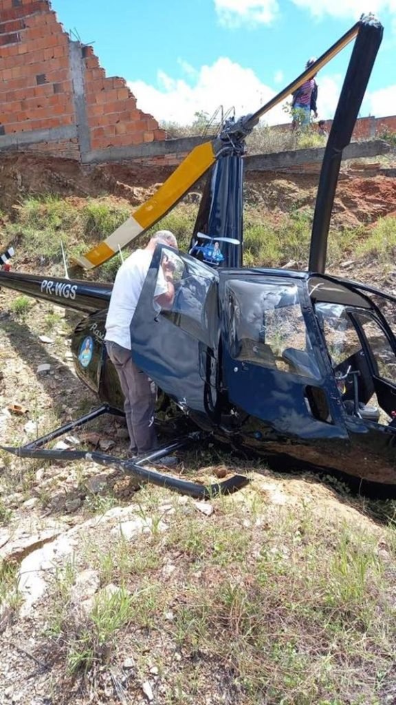 Acidente de helicóptero com deputado federal Jonga Bacelar 3