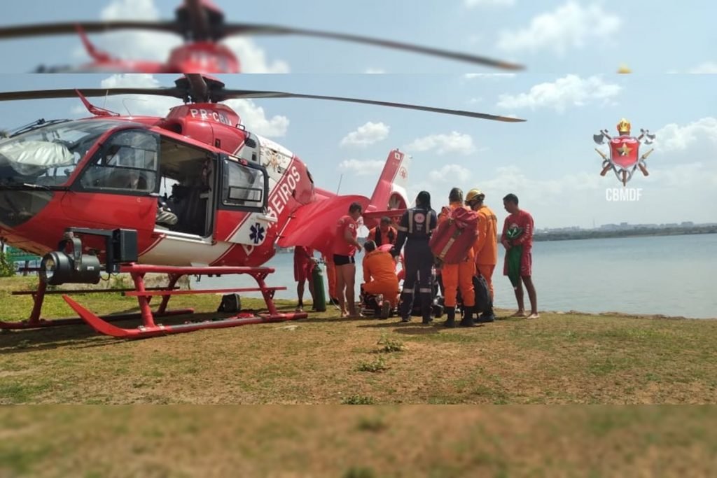 Bombeiros resgatam homem que afundou em areia movediça