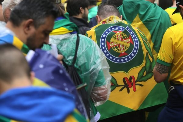 Apoiadores do presidente, candidato à reeleição, Jair Bolsonaro (PL), fazem um ato do dia 07 de Setembro na Avenida Paulista em são paulo