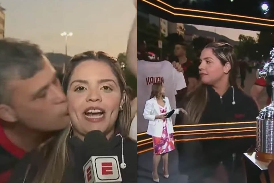 Vídeo Repórter Da Espn é Assediada Ao Vivo Por Torcedor Do Flamengo Metrópoles 2458