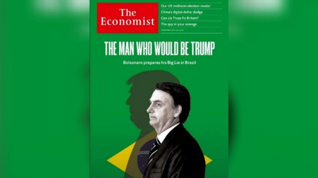 Capa da Economist compara Bolsonaro a Trump: “Ameaça à democracia”