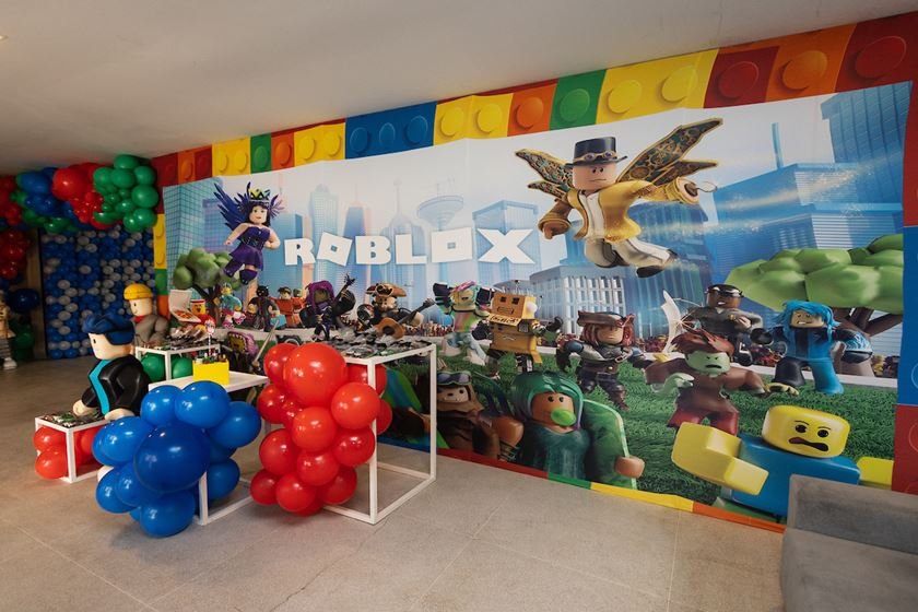 bolo do roblox de 7 anos