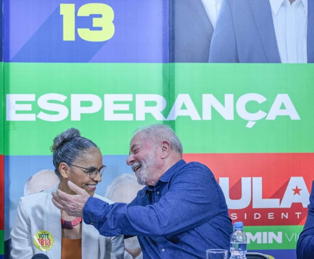 Marina e Lula disseram que nunca se afastaram pessoalmente