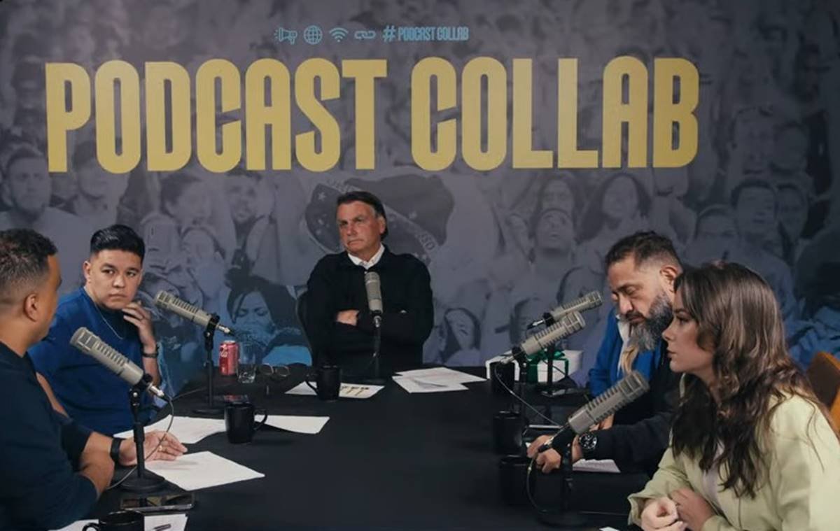 Bolsonaro em podcast
