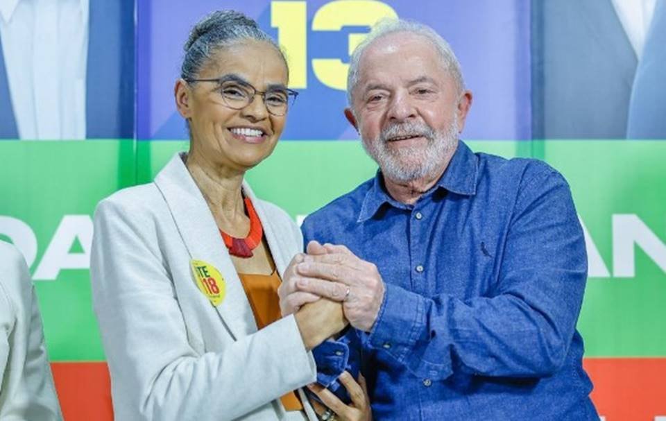 Marina Silva e Lula