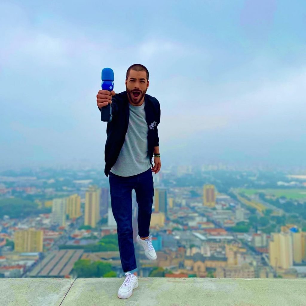 Jan Rios é o novo repórter do A Tarde É Sua (Reprodução: Instagram)