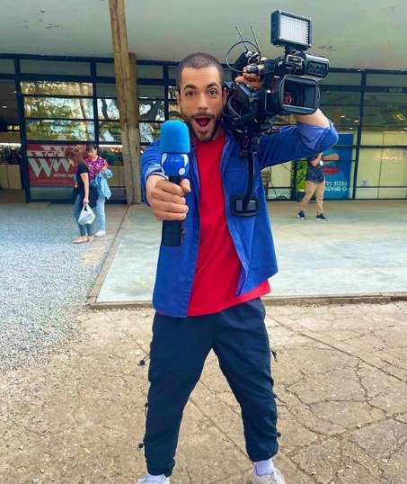 Jan Rios é o novo repórter do A Tarde É Sua (Reprodução: Instagram)