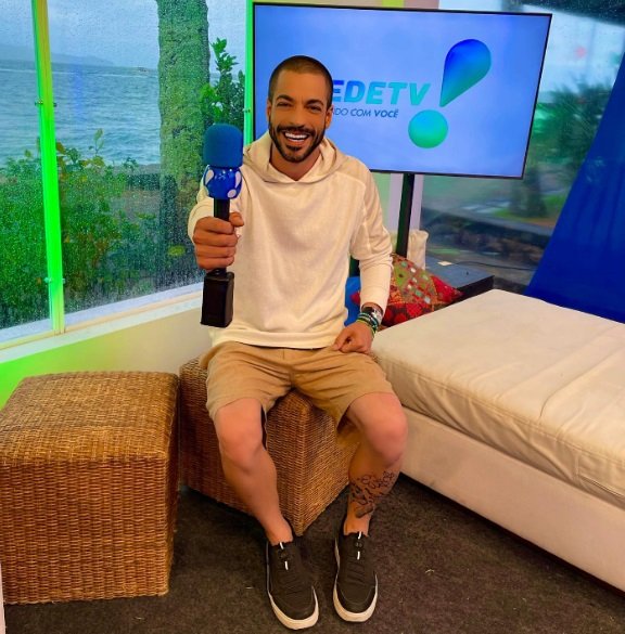 Jan Rios é o novo repórter do A Tarde É Sua (Reprodução: Instagram)