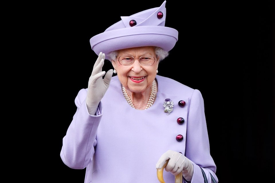Foto colorida da rainha Elizabeth II-Metrópoles