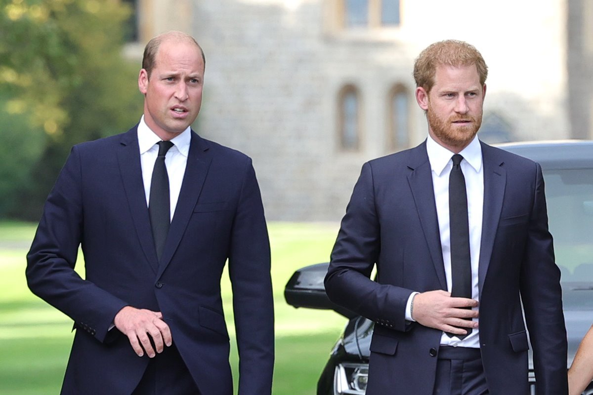 Príncipe William e príncipe Harry