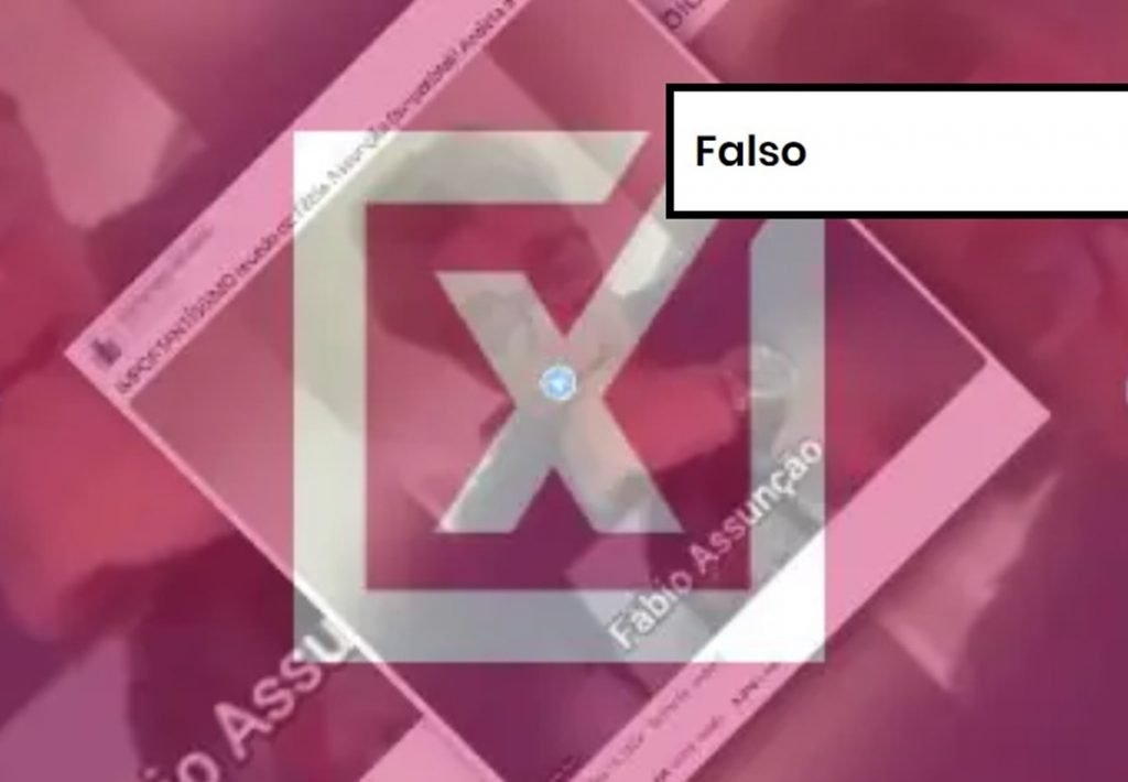 Não é Fabio Assunção em vídeo de apoio a Bolsonaro e críticas ao PT