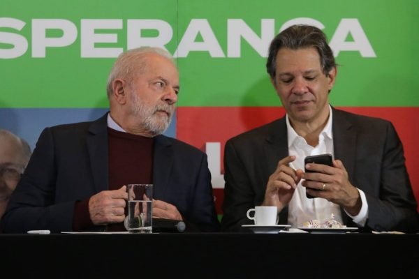 Lula (PT) e Fernando Haddad (PT)