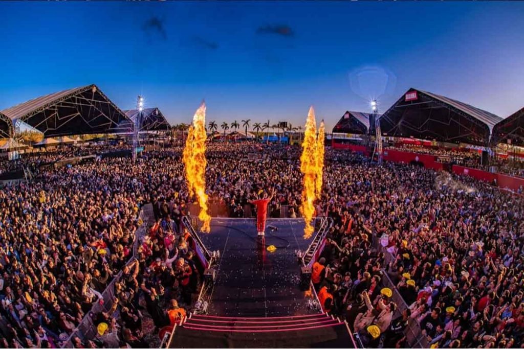 Foto de show de Dennis em Jaguariúna