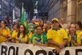 Apoiadores de Bolsonaro em NY
