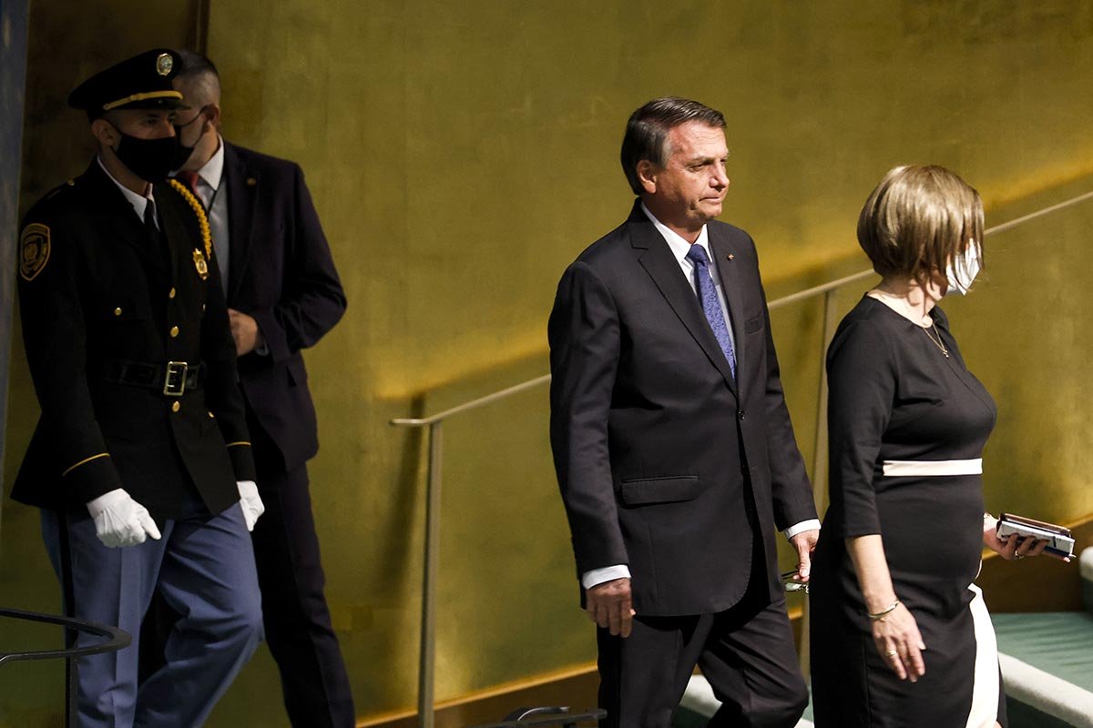 Na Onu Bolsonaro Exalta Michelle E Faz Aceno Ao Eleitorado Feminino Metr Poles