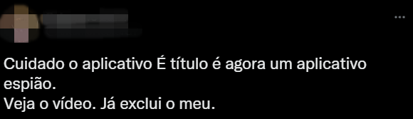 Usuários do Twitter afirmam que app do E-titulo, criado pela justiça eleitoral, é app espião. Afirmação foi desmentida - Metrópoles