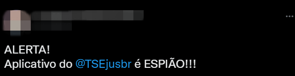 Usuários do Twitter afirmam que app do E-titulo, criado pela justiça eleitoral, é app espião. Afirmação foi desmentida - Metrópoles