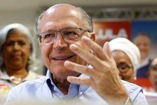 Geraldo Alckmin (PSB) participa de evento em Goiânia (GO)