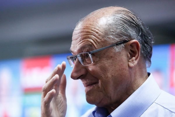 Geraldo Alckmin (PSB) participa de evento em Goiânia (GO)