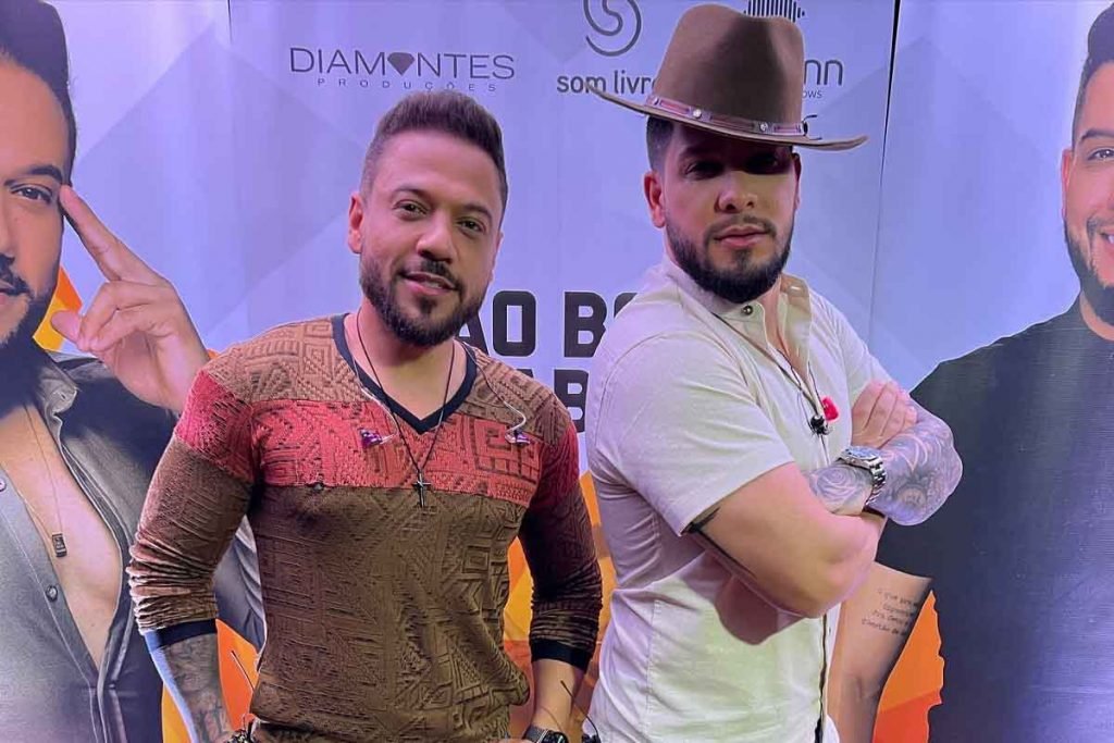 Foto dos cantores Dupla João Bosco e Gabriel