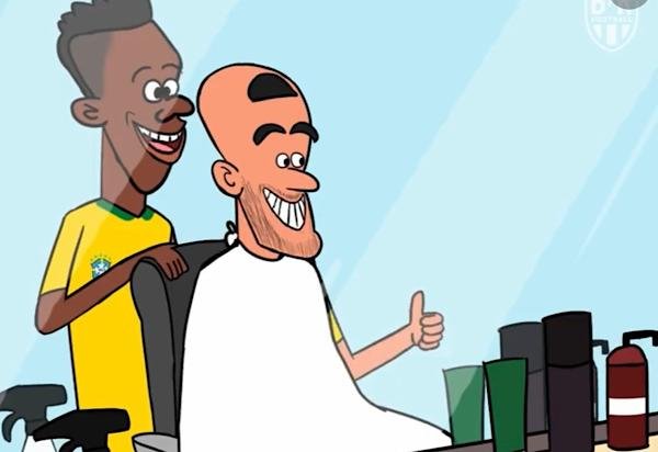 O FUTEBOL DE DESENHOS ANIMADOS NO CELULAR