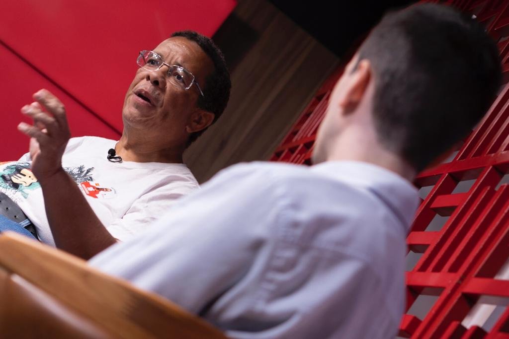 Robson Silva, durante entrevista na sabatina realizada pelo Metrópoles eleicoes gdf 2022 7