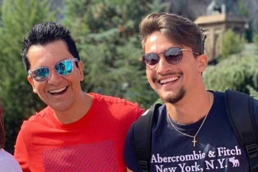 Regis Danese e o filho Brunno Danese (Reprodução: Instagram)